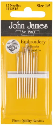 John James Kirjontaneula Koko 1/5 - 12 kpl