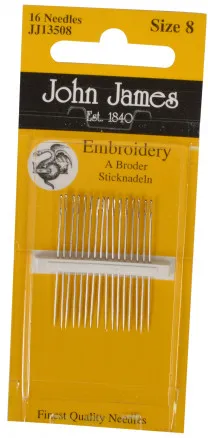 John James Kirjontaneula Koko 8 - 16 kpl