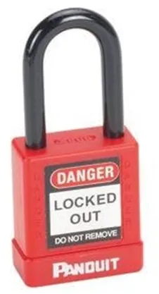 PANDUIT Ei-johtava lukko, Sanka 38 mm
