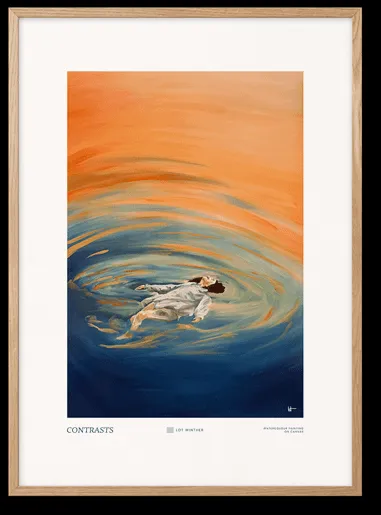 Peléton Contrasts 70x100 Juliste