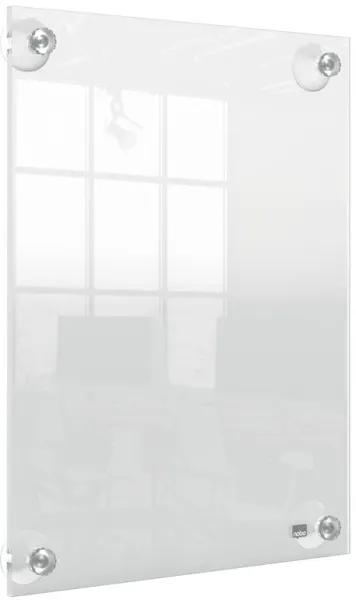 Nobo Premium Plus A4 kirkas akryylinen seinään kiinnitettävä julisteraami, siirrettävä