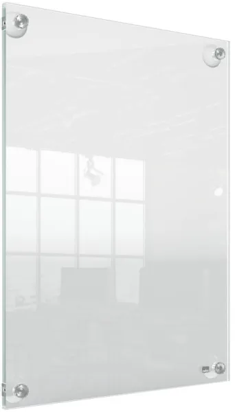 Nobo Premium Plus A3 kirkas akryylinen seinään kiinnitettävä julisterehy, siirrettävä