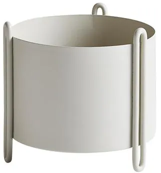 Woud Pidestall Kukkaroruukku Pieni Harmaa