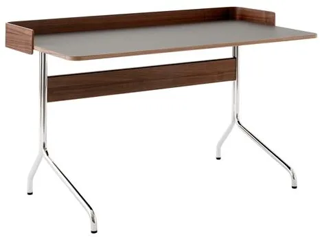 &Tradition Pavilion AV17 Kirjoituspöytä Iron/Pähkinä/Kromi