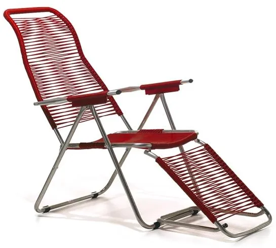 Fiam Spaghetti Aurinkotuoli Punainen