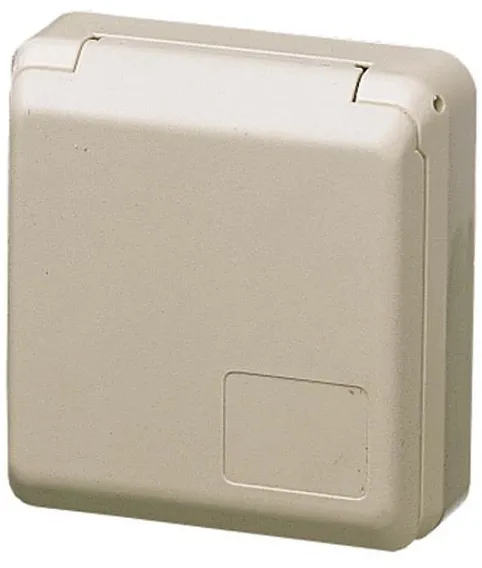 Mennekes CEE-seinäpistorasia 5-napainen 16A 400V IP44 6H 4115